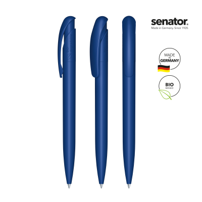 Picture of SENATOR NATURE PLUS MATT BIO BALL PEN in Rich Blue.