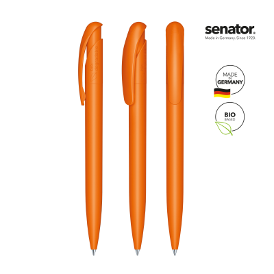 Picture of SENATOR NATURE PLUS MATT BIO BALL PEN in Orange