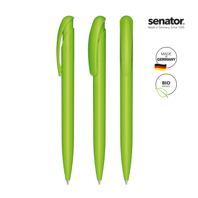 Picture of SENATOR NATURE PLUS MATT BIO BALL PEN in Pale Green