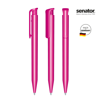 SENATOR® SUPER HIT POLISHED PUSH BALL PEN.