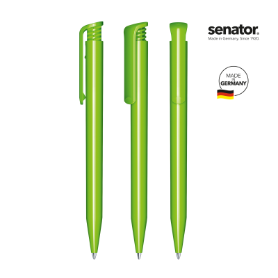 SENATOR® SUPER HIT POLISHED PUSH BALL PEN.