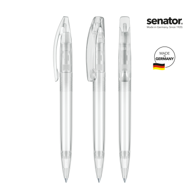 Picture of SENATOR® BRIDGE CLEAR TRANSPARENT TWIST BALL PEN