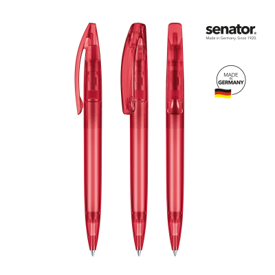 Picture of SENATOR® BRIDGE CLEAR TRANSPARENT TWIST BALL PEN