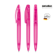 Picture of BRIDGE CLEAR TRANSPARENT TWIST BALL PEN