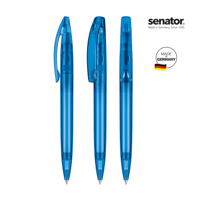 Picture of SENATOR® BRIDGE CLEAR TRANSPARENT TWIST BALL PEN