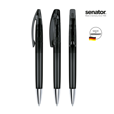 Picture of SENATOR® BRIDGE CLEAR TRANSPARENT MT TWIST BALL PEN