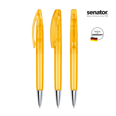 Picture of SENATOR® BRIDGE CLEAR TRANSPARENT MT TWIST BALL PEN