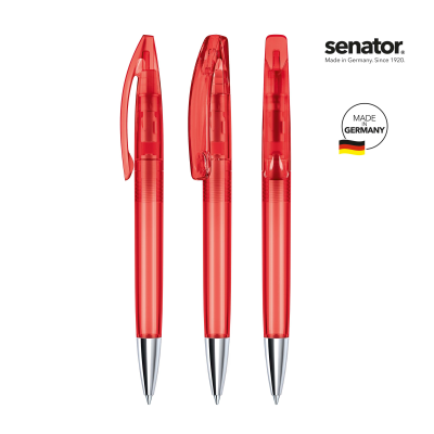 Picture of SENATOR® BRIDGE CLEAR TRANSPARENT MT TWIST BALL PEN