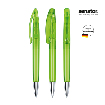 Picture of SENATOR® BRIDGE CLEAR TRANSPARENT MT TWIST BALL PEN