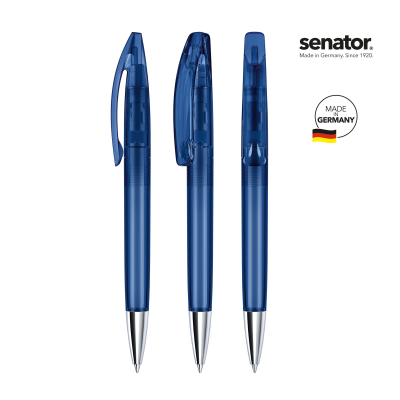 Picture of SENATOR® BRIDGE CLEAR TRANSPARENT MT TWIST BALL PEN