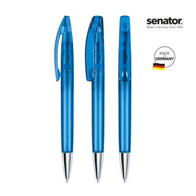 Picture of SENATOR® BRIDGE CLEAR TRANSPARENT MT TWIST BALL PEN