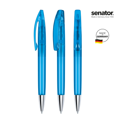 Picture of SENATOR® BRIDGE CLEAR TRANSPARENT MT TWIST BALL PEN