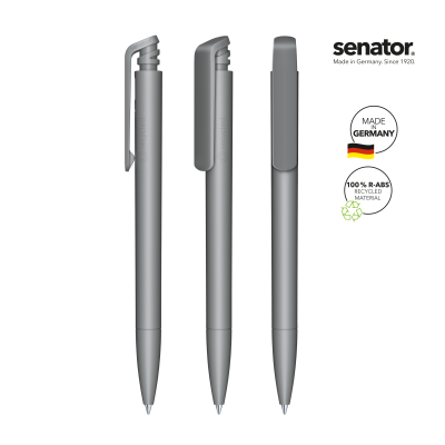 Picture of SENATOR® TRENTO MATT RECYCLED PUSH BALL PEN.