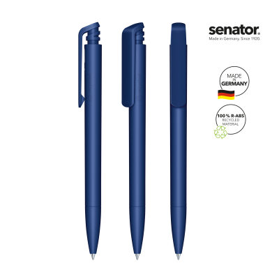 Picture of SENATOR® TRENTO MATT RECYCLED PUSH BALL PEN.