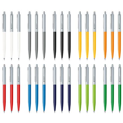 Picture of SENATOR® POINT METAL PUSH BALL PEN.