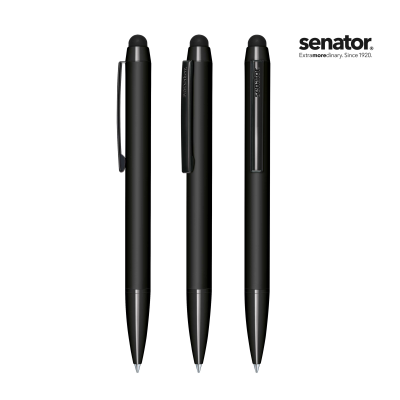 Picture of SENATOR® ATTRACT SOFT TOUCH BALL PEN &  TOUCH PAD PEN TWIST BALL PEN