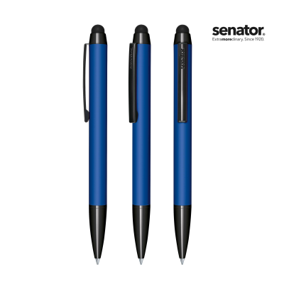 Picture of SENATOR® ATTRACT SOFT TOUCH BALL PEN &  TOUCH PAD PEN TWIST BALL PEN