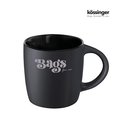 Picture of KOSSINGER® ENNIA BLACK INSIDE STONWARE MUG with Matt Appearance