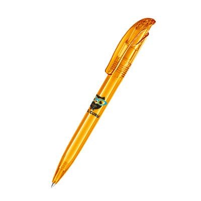 Picture of SENATOR® CHALLENGER CLEAR TRANSPARENT PUSH BALL PEN.