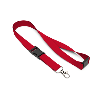 Picture of DETACHABLE POLYESTER PANTONE MATCHED SCREENPRINT LANYARD