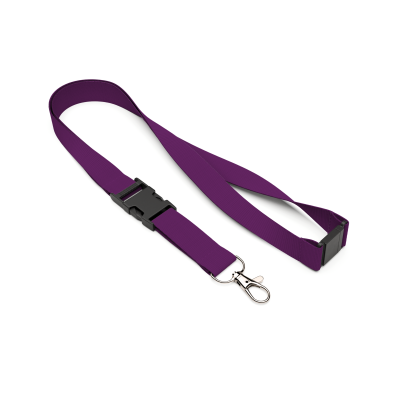 Picture of DETACHABLE POLYESTER PANTONE MATCHED SCREENPRINT LANYARD