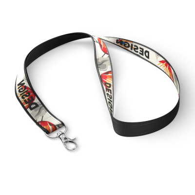 Picture of POLYESTER LANYARD with Sublimated Satin Overlay