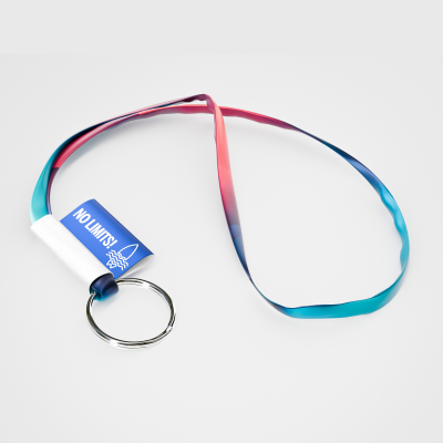 Picture of POLYESTER SUBLIMATION TUBULAR LANYARD with a Full Colour Label