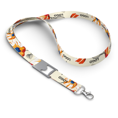 Picture of POLYESTER SUBLIMATION LANYARD with Bottle Opener