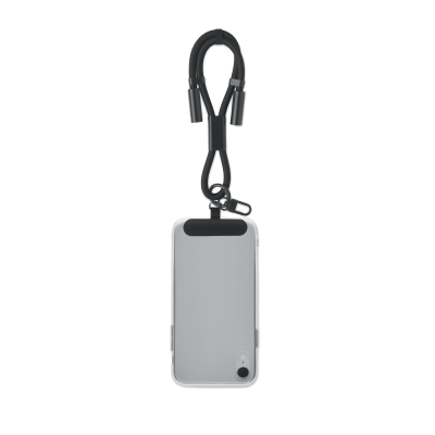 Picture of ADJUSTABLE TYPE C TO C, 60W CHARGER CABLE & DATA TRANSFER SHORT STRAP MOBILE PHONE HOLDER