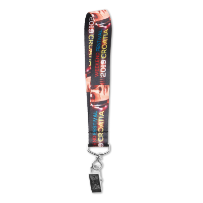 SUBLIMATED FINE POLYESTER SHORT STRAP