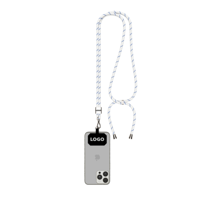 Picture of CROSSBODY 2-TONE CORD MOBILE PHONE HOLDER MADE OF POLYESTER