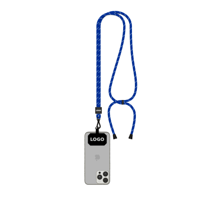 Picture of CROSSBODY 2-TONE CORD MOBILE PHONE HOLDER MADE OF RECYCLED POLYESTER (RPET)