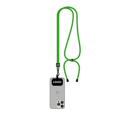 Picture of CROSSBODY 2-TONE CORD MOBILE PHONE HOLDER MADE OF RECYCLED POLYESTER (RPET)