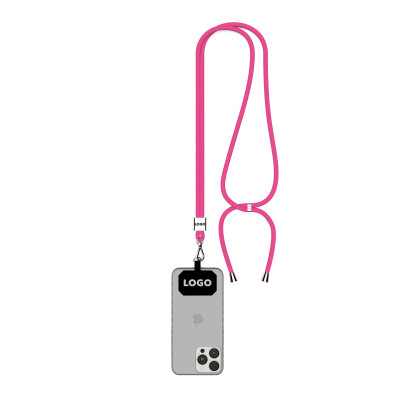 Picture of CROSSBODY 2-TONE CORD MOBILE PHONE HOLDER MADE OF RECYCLED POLYESTER (RPET)