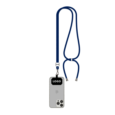 Picture of CROSSBODY 2-TONE CORD MOBILE PHONE HOLDER MADE OF RECYCLED POLYESTER (RPET)