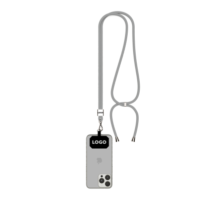 Picture of CROSSBODY 2-TONE CORD MOBILE PHONE HOLDER MADE OF RECYCLED POLYESTER (RPET)