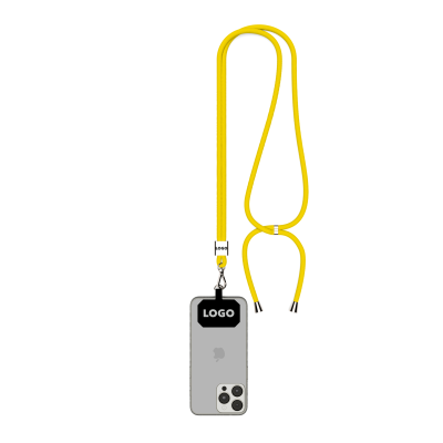 Picture of CROSSBODY 2-TONE CORD MOBILE PHONE HOLDER MADE OF RECYCLED POLYESTER (RPET)
