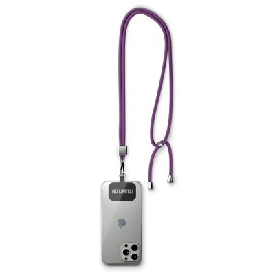 Picture of CROSSBODY, TRENDY 2-TONE CORD MOBILE PHONE HOLDER MADE OF POLYESTER