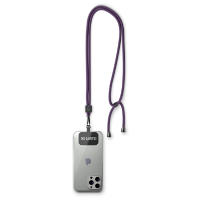 Picture of CROSSBODY, TRENDY 2-TONE CORD MOBILE PHONE HOLDER MADE OF POLYESTER