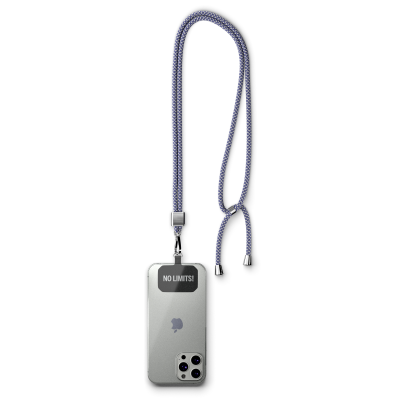 Picture of CROSSBODY, TRENDY 2-TONE CORD MOBILE PHONE HOLDER MADE OF POLYESTER