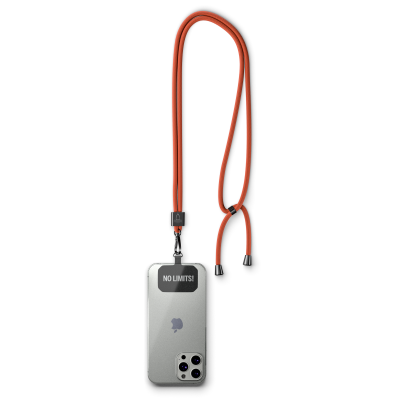 Picture of CROSSBODY, TRENDY 2-TONE CORD MOBILE PHONE HOLDER MADE OF RECYCLED POLYESTER (RPET)
