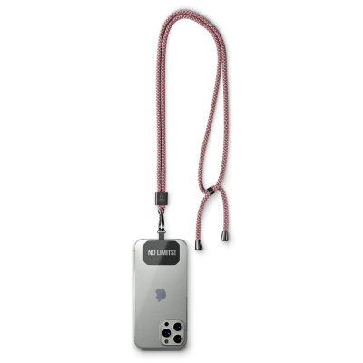 Picture of CROSSBODY, TRENDY 2-TONE CORD MOBILE PHONE HOLDER MADE OF RECYCLED POLYESTER (RPET)