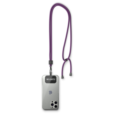 Picture of CROSSBODY, TRENDY 2-TONE CORD MOBILE PHONE HOLDER MADE OF RECYCLED POLYESTER (RPET)