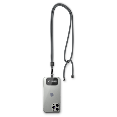 Picture of CROSSBODY, TRENDY 2-TONE CORD MOBILE PHONE HOLDER MADE OF RECYCLED POLYESTER (RPET)