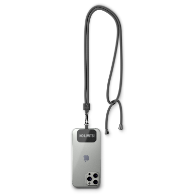 Picture of CROSSBODY, TRENDY 2-TONE CORD MOBILE PHONE HOLDER MADE OF RECYCLED POLYESTER (RPET)