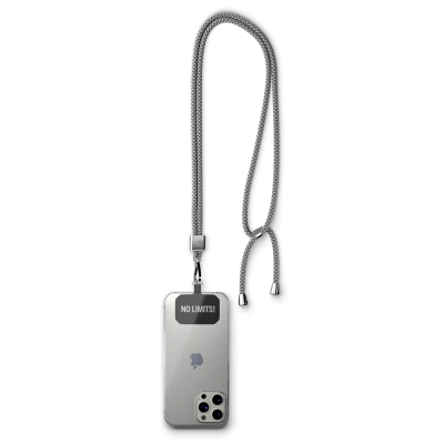 Picture of CROSSBODY, TRENDY 2-TONE CORD MOBILE PHONE HOLDER MADE OF RECYCLED POLYESTER (RPET)