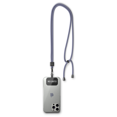 Picture of CROSSBODY, TRENDY 2-TONE CORD MOBILE PHONE HOLDER MADE OF RECYCLED POLYESTER (RPET)