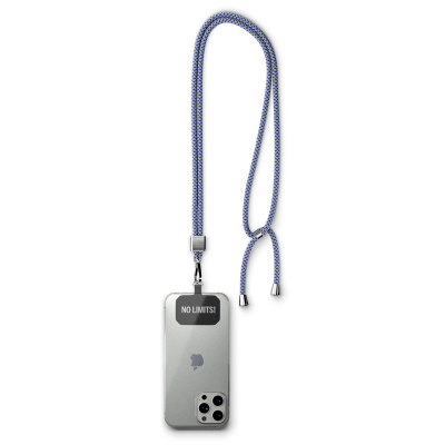 Picture of CROSSBODY, TRENDY 2-TONE CORD MOBILE PHONE HOLDER MADE OF RECYCLED POLYESTER (RPET)