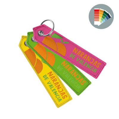 Picture of WOVEN KEY TAG with Triangular Shape End