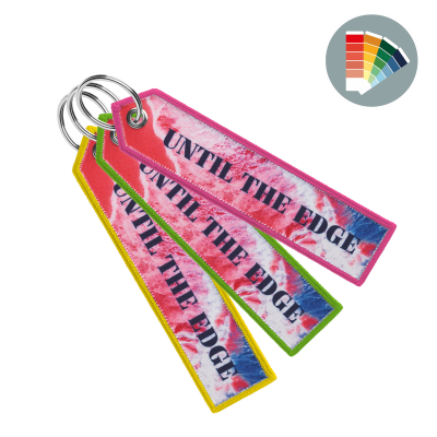 Picture of FULL COLOUR PRINTED KEY TAG with Triangular Shape End